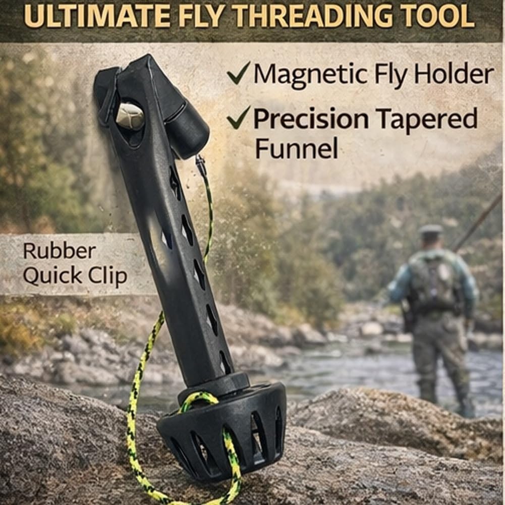 ポータブル磁気フライスレッダー 簡単で速いフライフィッシング - Fishing Line Dispenser のレビューと価格