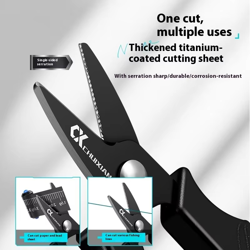 QAJTAO ポータブルチタンメッキ釣り用ハサミ、吊り下げ紐 - Fishing Line Dispenser のレビューと価格